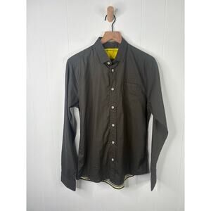 Men's Casual Button Down Shirt - Black